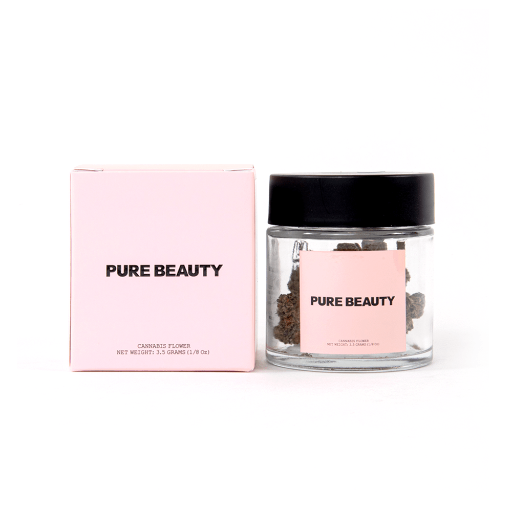 PureBeautyIndica Pure Beauty cannabis eighth
